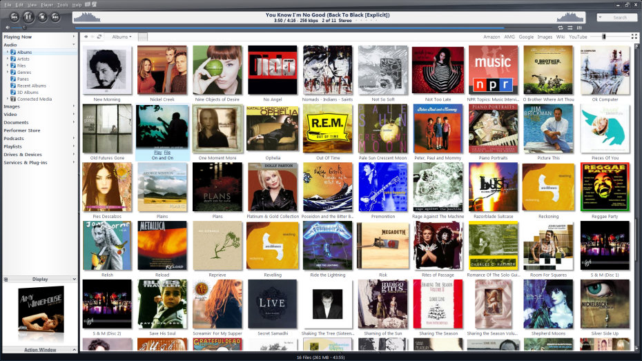 JRiver Media Center 23.0.96 (x86/x64) Audio_standard_view